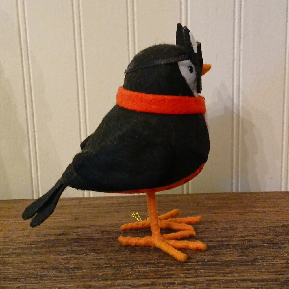 Target Spritz Hyde & EEK Fabric Bird Halloween Featherly Friends Tabletop